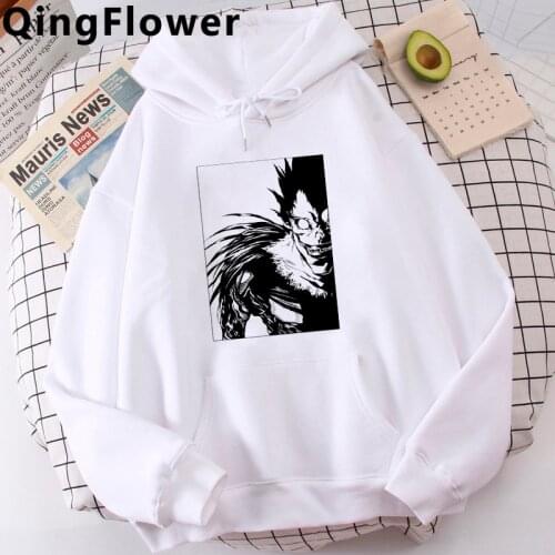 Anime Death Note Shinigami Ryuk Misa Amane hoodies male anime hip hop streetwear y2k aesthetic male hoody Ulzzang y2k aesthetic