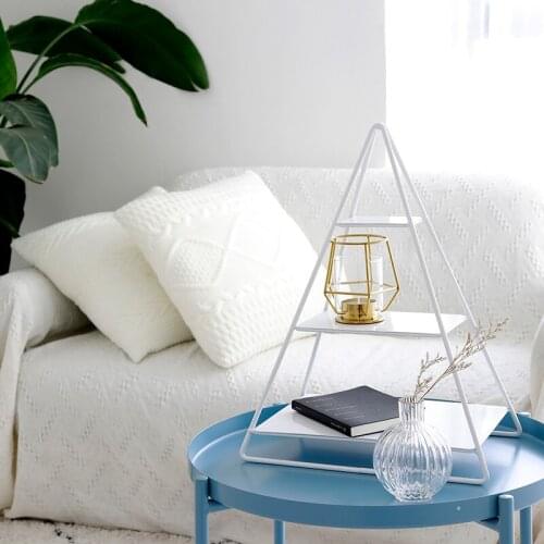 Triple Tier Home Storage Racks Shelf Wedding Tableware Cake Decor Kitchen Baking Room Display Racks Shower Storage