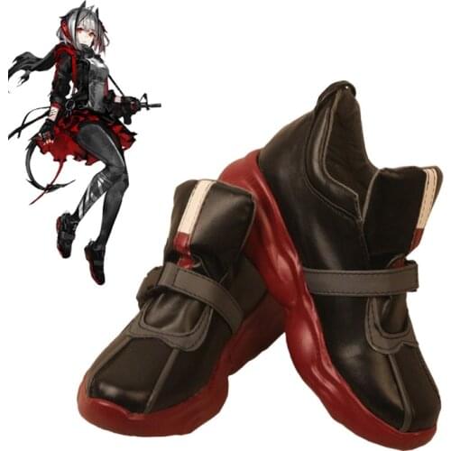 Unisex Anime Cos Arknights W Cosplay Costumes Shoes Custom Made
