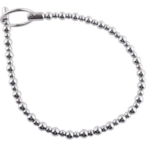 380mm long penis plug Urethral Dilator steel urethral sounds beads catheter plug sounding rod penis insert sex toys for men