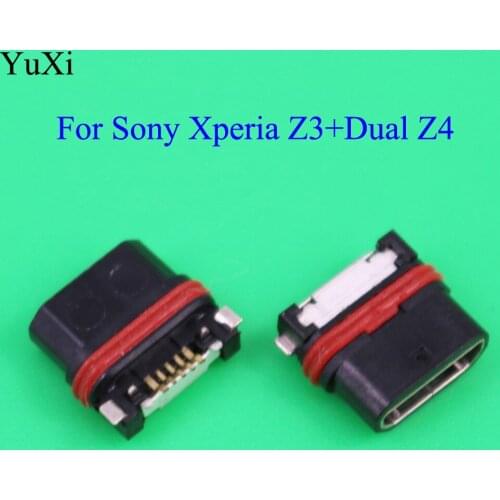 YuXi Usb Charge Port Socket Jack Plug For Sony Xperia Z3+Dual Z4 Z4V E6553 E6533 Z5 Z5P Z5C E6633 E6683 Charging Connector