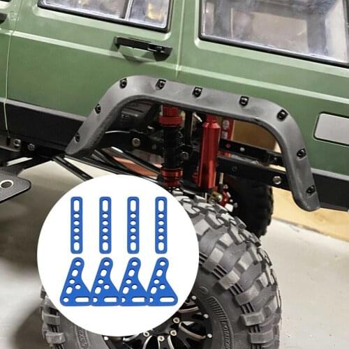 1set Aluminum Shock Absorber Mount for SCX10 SCX24 TRX4 TRX6 metal RC Car parts