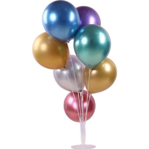 12 inch 10pcs Metallic Balloon Birthday Party Decoration Chrome Balloons Kids Adult Wedding Birthday Ballon Decor Balloon