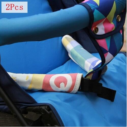 2Pcs Baby Car Seat Belt Strap Cover Pad Stroller Accessories Safety Shoulder Pad Car Soft Strap Protection Cover
