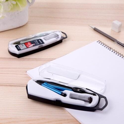 8643 metal drawing compass students mathematics painting stainless steel 30cm diameter automatic core set of drafting rules