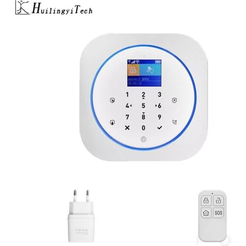 Tuya Smart Home Security System with Google Assistant Alexa Gsm House Sim Card Wireless Detector Kit