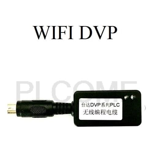 Wireless Programming Adapter for Delta DVP PLC Replace USB-DVP USBACAB230 Cable, Local LAN WIFI or Remote WAN control