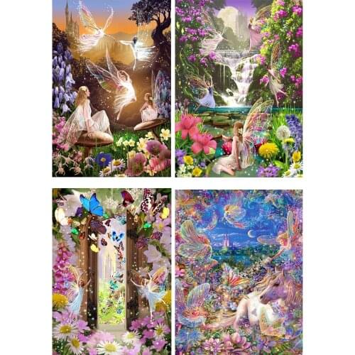 DPF 5D Round/Square Diamond Painting Cross Stitch Crafts Diamond Embroidery Mosaic Needlework Kits Home Decor