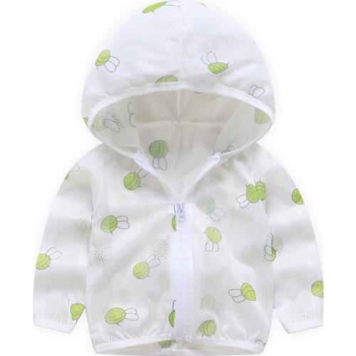 ZWY1168 Childrens Clothing Cartoon Hooded Jacket Spring and Autumn Boys' Jacket Childrens Baby Outerwear Windbreaker