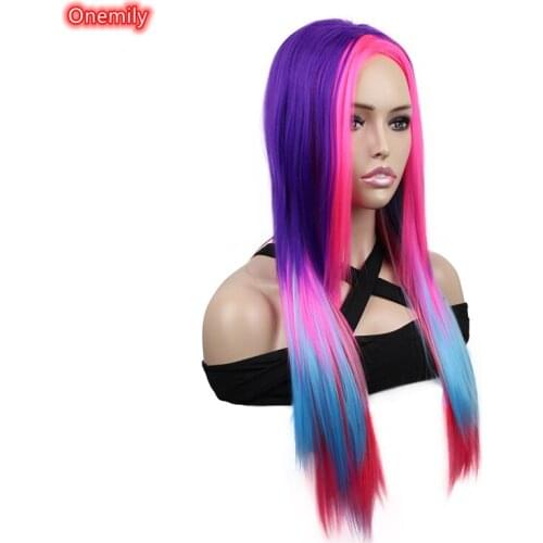 Длинные искусственные парики Onemily China At AliExpress