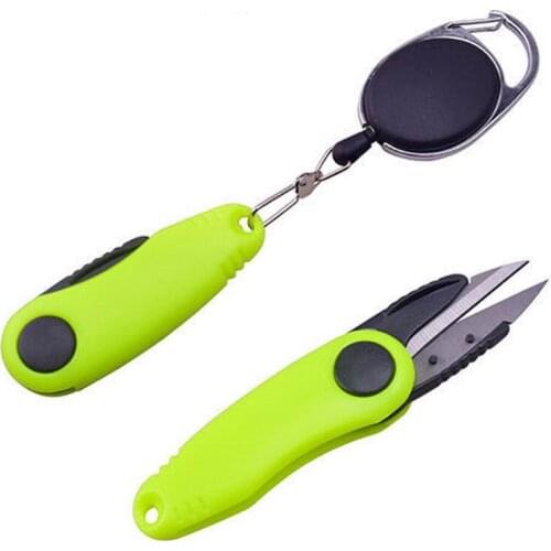 Fishing Quick Knot Tool Kit Shrimp-type Fishing Line Cutter Clipper Nipper Hook Sharpener Fly Tying Tool Tackle Gear Fish Tools