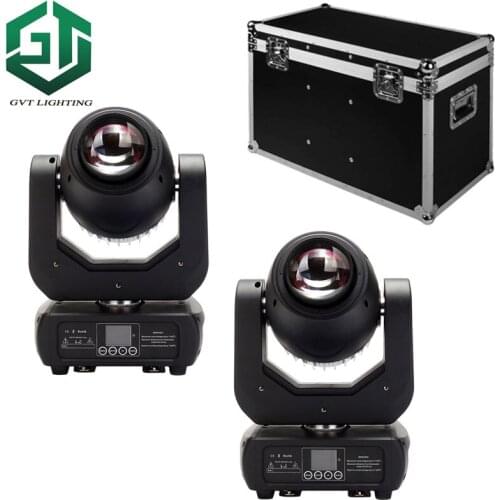 With fly case packing disco lighting moving head 150w moving led spot light lyre avec gobos moving heads