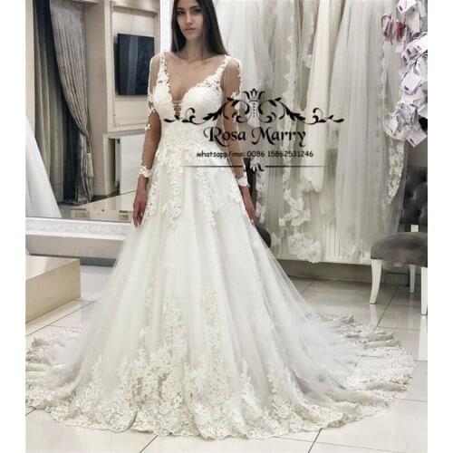 Modest Plus Size Boho Wedding Dresses 2020 Vintage Lace Long Sleeves Country Beach Greek Style Vestido De Novia Bridal Gowns