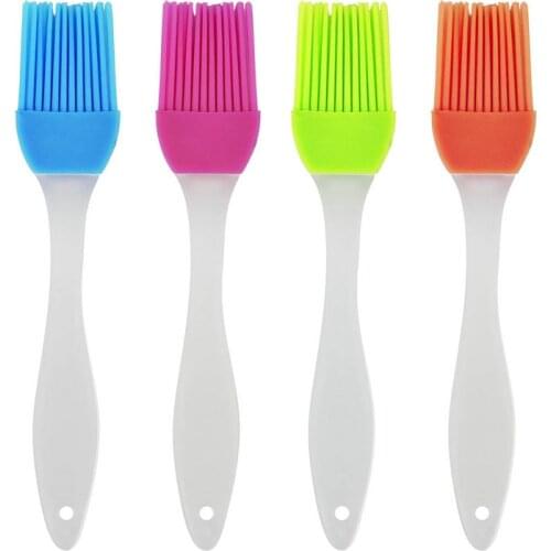 Silicone brush 1PC new heat-resistant BBQ oil cleaning oiled baking barbecue cooking tools