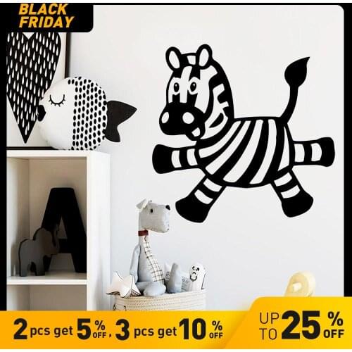 Cartoon Style africa woman Wall Stickers Home Decor For Kids Room Living Room Home Decor Wall Stickers Waterproof Wallpaper