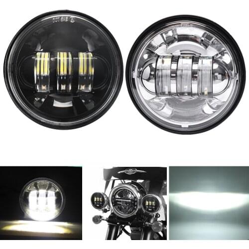 2pcs 4.5 inch Motorcycle Led Fog Light DRL 30W Round Waterproof 4 1/2 Auxiliary Passing Lamp for motorcycles