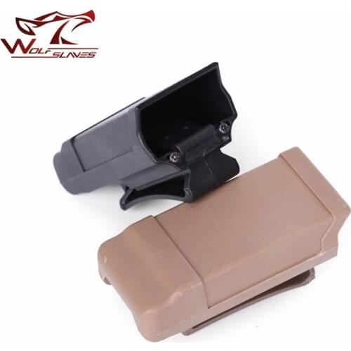 Tactical CQC 1911 Mag Belt Clip Box Be Made For ABS Plastic Belt Clip Magazine Pouch Fit For Airsoft Hunting Gun Mag Case