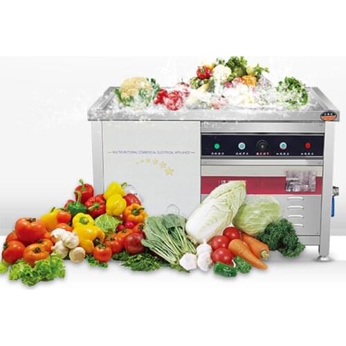 3000W Ultrasonic Dishwasher Commercial Dishwashing and Vegetable Washing Machine Hotel Canteen Automatic Washing Machine