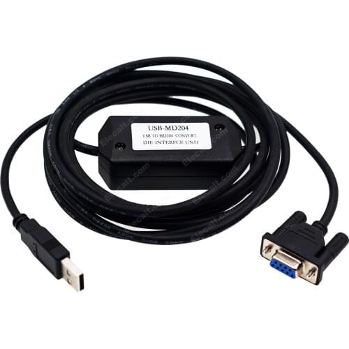 USB-MD204 USB interface Cable for MD204L/MD306L Text Display Download Cable PLC Communication Cable