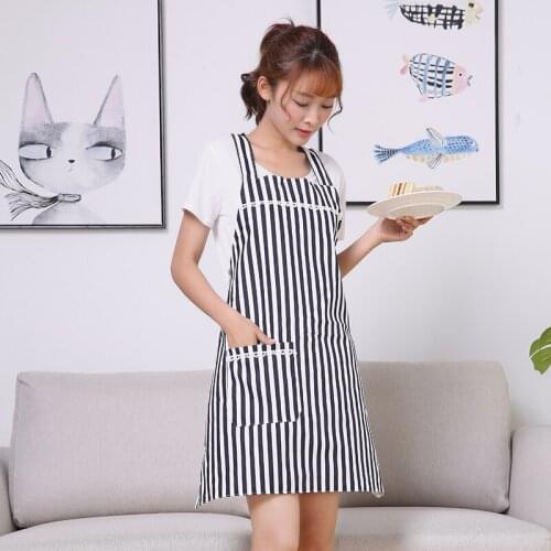 Kitchen waterproof adult oil-proof waist painting clothes female chef barista mens overalls apron