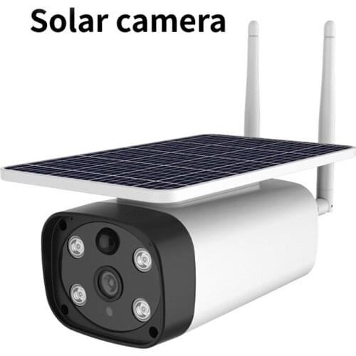 Y8-SL Solar Panel Camera WiFi 1080p Full HD 92 degree viewing angle PIR 2-Way Audio Rechargeable Battery
