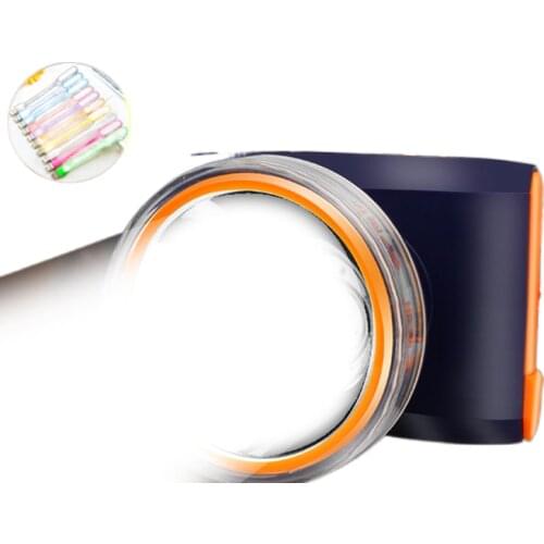 Bright LED headlamp glare rechargeable lithium long life lamp fishing head mounted flashlight w