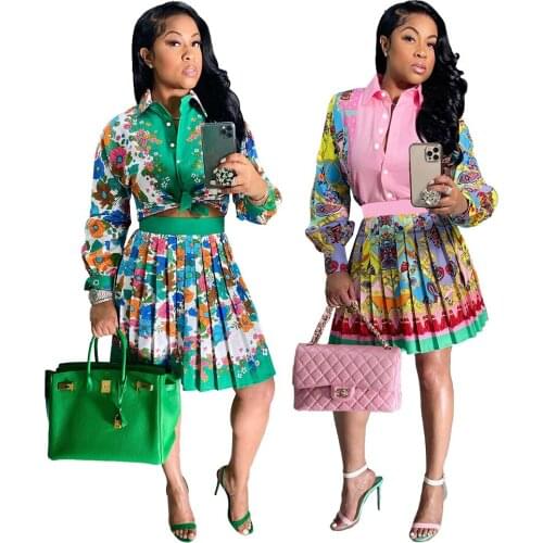 Two Piece Set Women Office Tracksuit Sexy Outfit Summer Clothing 2021 Crop Top Skirt 2 Piece Dress Sets Sportswear MM009