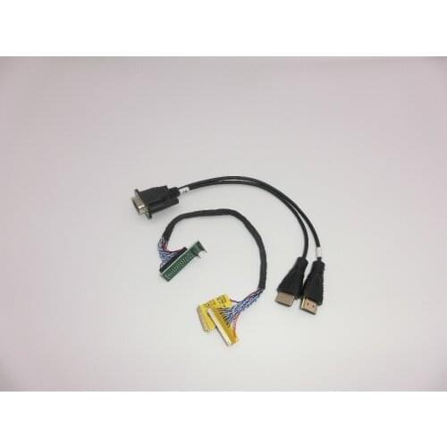 LCD LED screen EDID code chip data read line 2 in 1 Cable online Reading and Writing line for RT809F RT809H CH341A TL866ii plus