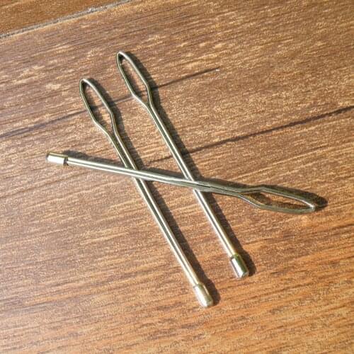 5pcs Stainless Steel Cited Clips Elastic Belt Wearing Rope Weaving Tool Bag Wrap Rope Wearing Sewing Accessories DIY Home Daily