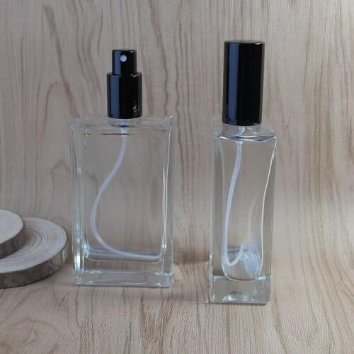 800pcs/lot 30ml 50ml 100ml efillable Portable sample perfume bottles Travel Spray Atomizer Empty perfume bottle sample container