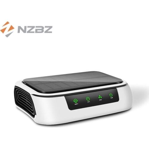 Solar car air purifier car internal negative ions to remove formaldehyde odor aromatherapy humidification, new car deodorization