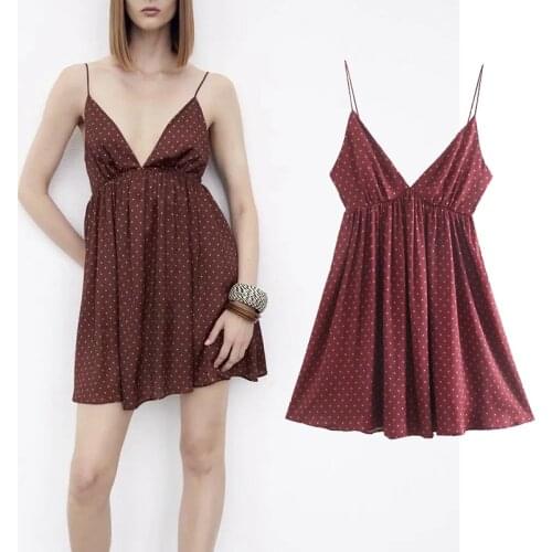 BTB.WO Summer Polka Dot Dresses