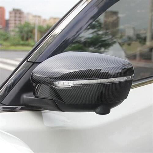 Exterior Rearview Mirrors Cover Trims Fit For Nissan Qashqai 2015 2016 2PCS/SET Rear view Mirrors Decoration Car-Styling 2pcs