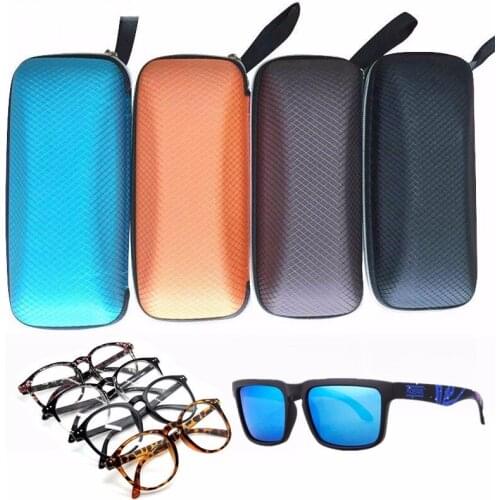 Reading Eyeglasses Case Hard Zipper Sunglasses Box Travel Pack Fashion Glasses Bag Pouch Portable Storage Bags Accessories