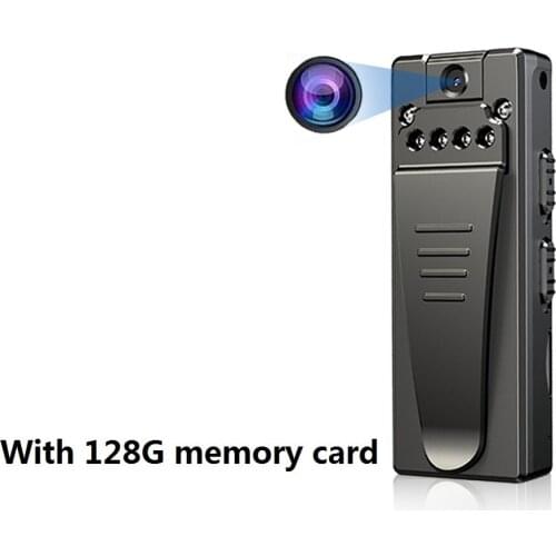 Black HD 1080P Wireless Mini Camera Wifi IP Security Camcorder Night Vision DV DVR With 128G Card