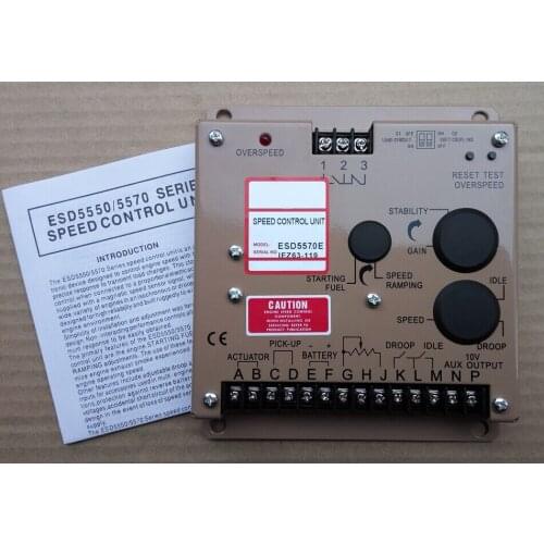 Electronic Speed Governor ESD5570e Speed control unit ESD5570 Generator controller
