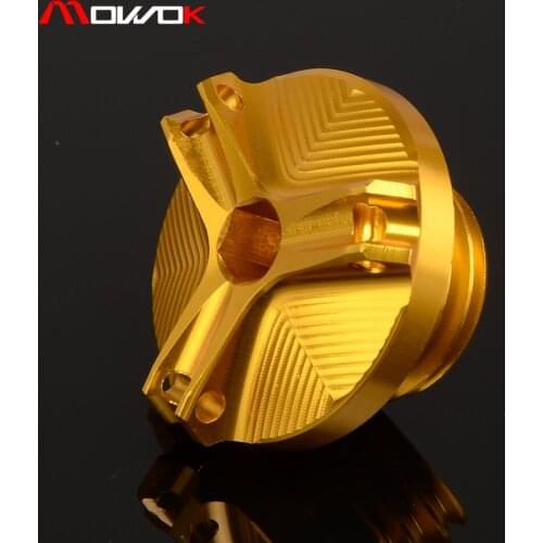 M20*2.5 Engine Oil Filler Screw Cover Plug Cap For Kawasaki Z900 Z650 Z800 Z1000 Versys 650 Ninja For DUCATI HONDA Monster