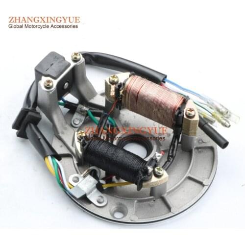 Magneto Stator Plate for 70cc 90cc 110cc 125cc Dirt Bike ATV Go Kart Chinese 2 coil