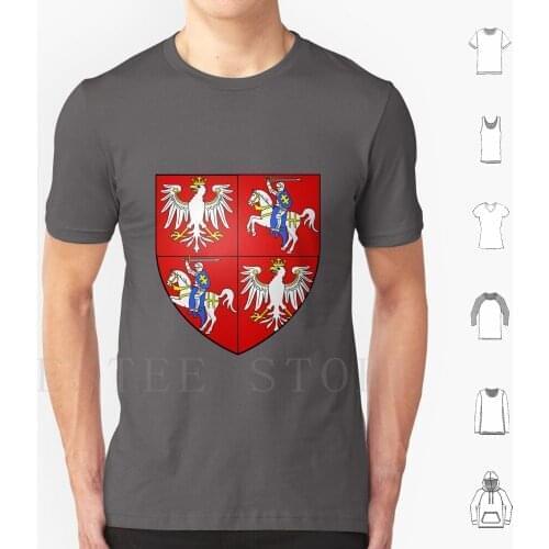 Coat Of Arms Of Poland ( 1386-1569 ) T Shirt Men Cotton 6Xl Kingdom Of Poland King Of Poland Poland Royal Poland Grand Duchy Of