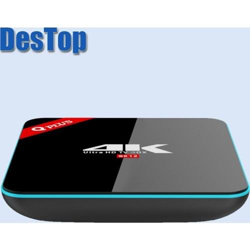 Newest Q PLUS S912 TV Box Octa-Core Cortex-A53 Android TV Box 7.1 2GB 3GB/16GB 32GB Better Than M8S X96 Set Top Box Media Player