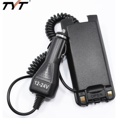 NEW Original 12-24V Battery Eliminator Car Charger For TYT MD-2017 Digital Radio DMR Two Way Radio