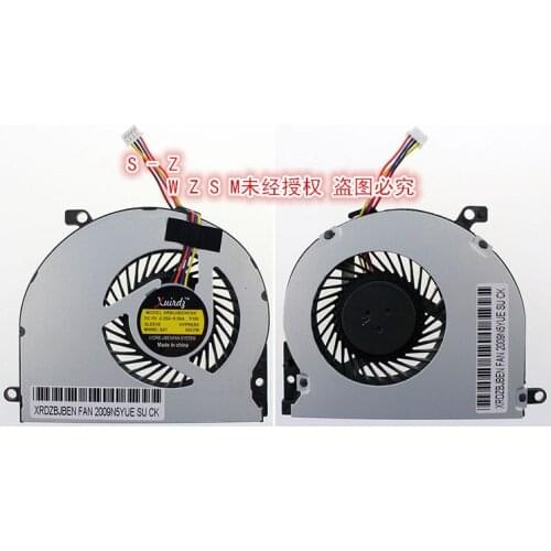 New WZSM Laptop cpu cooling fan for HP Envy M4-1000 M4-1002XX M4-1115DX 1150IA 1012TX 1003 Notebook Cooler Radiator