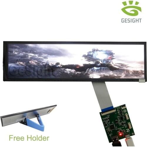 8.8 inch LCD Display HSD088IPW1-A00 1920x480 LCD Screen Brightness Controller Driver Board for Automotive Instrument