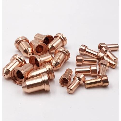 Plasma Consumable for Plasma Cutting Torch PT-80 PT80 PT 80 PTM80 PTM-80 IPT-80 Electrode 10pcs and Nozzle 10pcs
