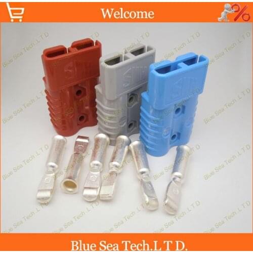 1 pairs New SMH 2P 175A 600V Power Connector Battery Plug,male&female Connectors kits For forklift electrocar,3 color choose