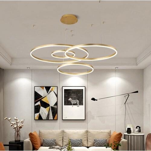Led Chandelier Remote Dimmable Modern Chandelier for Bedroom Gold Ceiling Chandelier Room Decoration Lights Indoor Lights