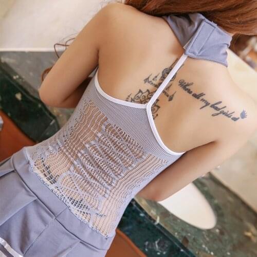 High quality sexy uniform lingerie pajamas set transparent babydoll erotica school girl costume sexy student cosplay sexy women