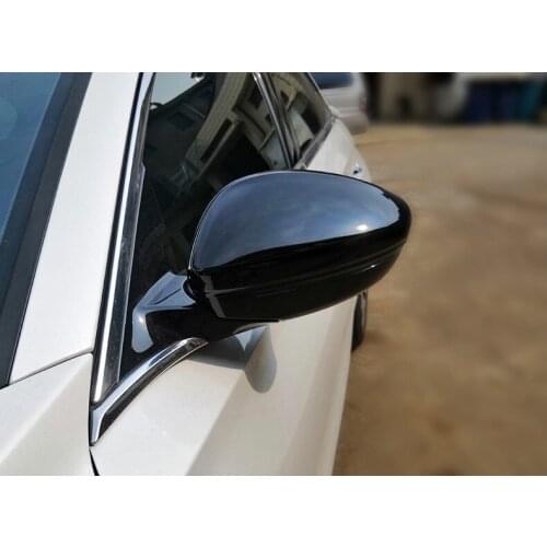 Osmrk Car Side Rear View Mirror cover for Peugeot 508L 2019-2021