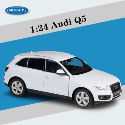 New 1:24 Audi Q5 SUV Alloy Car Model Diecast Metal High Simulation Toy Vehicles Car Model Collection Boys Toy For Childrens Gift