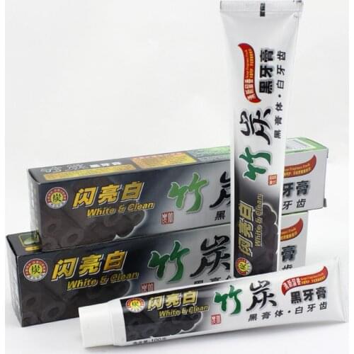 1piece New Arrive Bamboo Charcoal Toothpaste Whitening Black Toothpaste Charcoal Toothpaste Oral Hygiene Toothpaste